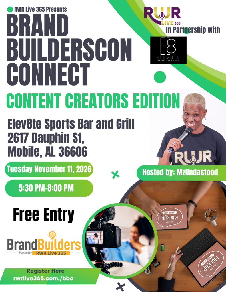 Brand Builders Connect Content Creators Edition